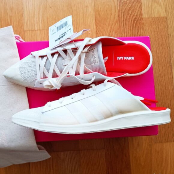 Brand New adidas Superstar Mule Beyonce Ivy Park Ivy Heart - Picture 11 of 14